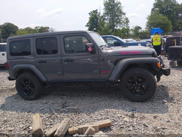 45568014 :رقم المزاد ، 1C4HJXEN0MW687965 vin ، 2021 Jeep Wrangler Unlimited Sahara Altitude 4x4 مزاد بيع