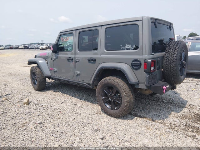45568014 :رقم المزاد ، 1C4HJXEN0MW687965 vin ، 2021 Jeep Wrangler Unlimited Sahara Altitude 4x4 مزاد بيع