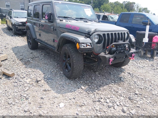 45568014 :رقم المزاد ، 1C4HJXEN0MW687965 vin ، 2021 Jeep Wrangler Unlimited Sahara Altitude 4x4 مزاد بيع
