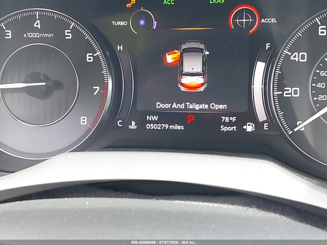 45568059 :رقم المزاد ، 5J8TC2H59LL017898 vin ، 2020 Acura Rdx Technology Package مزاد بيع