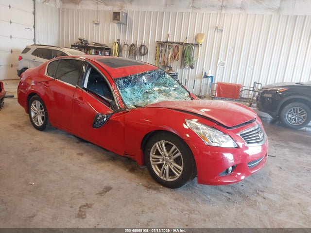 2010 Infiniti G37x მანქანა იყიდება აუქციონზე, vin: JN1CV6AR7AM452975, აუქციონის ნომერი: 45568108