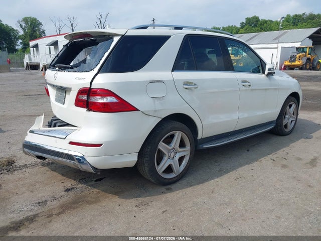 Aukcja sprzedaży 2014 Mercedes-benz Ml 550 4matic, vin: 4JGDA7DB0EA350051, numer aukcji: 45568124