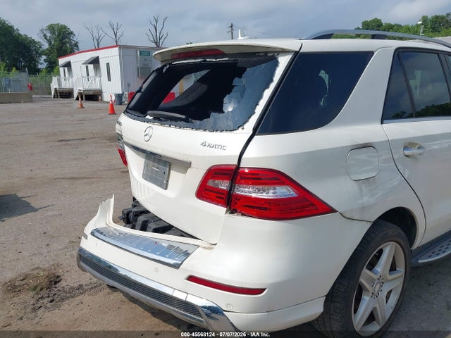 Aukcja sprzedaży 2014 Mercedes-benz Ml 550 4matic, vin: 4JGDA7DB0EA350051, numer aukcji: 45568124