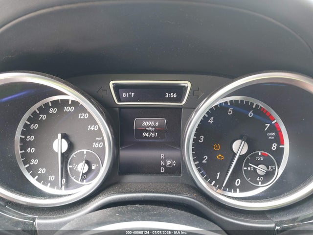 Aukcja sprzedaży 2014 Mercedes-benz Ml 550 4matic, vin: 4JGDA7DB0EA350051, numer aukcji: 45568124