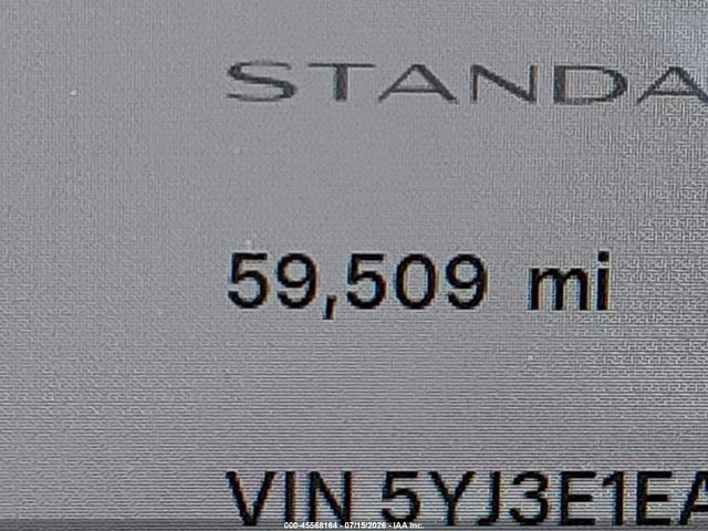 45568164 :رقم المزاد ، 5YJ3E1EA1MF872989 vin ، 2021 Tesla Model 3 Standard Range Plus Rear-wheel Drive مزاد بيع