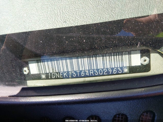 Aukcja sprzedaży 2004 Chevrolet Tahoe Z71, vin: 1GNEK13T64R302963, numer aukcji: 45568196