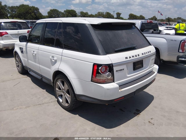 Продажа на аукционе авто 2012 Land Rover Range Rover Sport Hse, vin: SALSK2D44CA746695, номер лота: 45568229