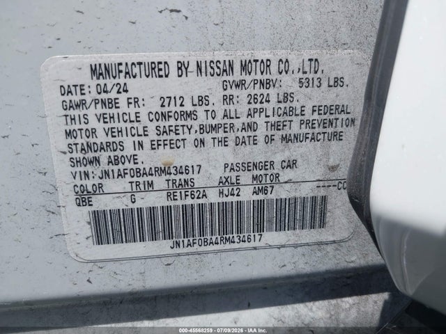 Nissan Ariya Engage 2024 JN1AF0BA4RM434617 Image 9
