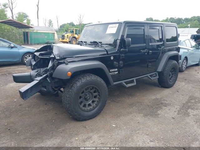 2018 Jeep Wrangler Jk Unlimited Sport S 4x4 მანქანა იყიდება აუქციონზე, vin: 1C4BJWDG6JL878807, აუქციონის ნომერი: 45568260