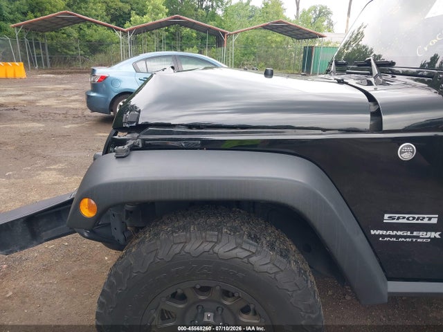 2018 Jeep Wrangler Jk Unlimited Sport S 4x4 მანქანა იყიდება აუქციონზე, vin: 1C4BJWDG6JL878807, აუქციონის ნომერი: 45568260