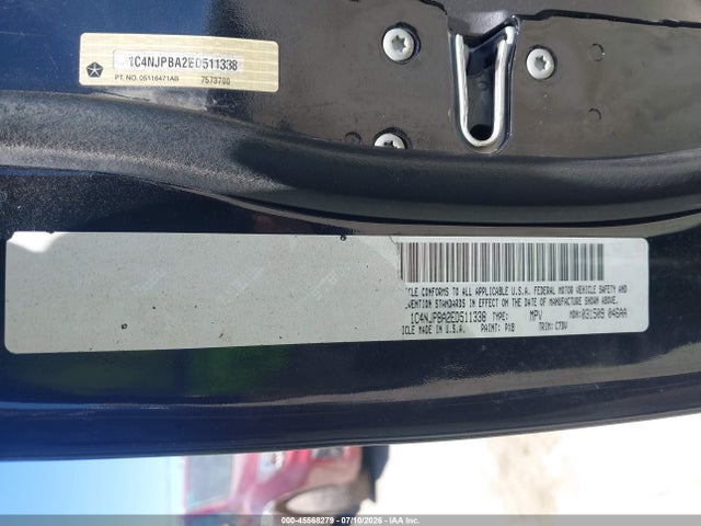 Jeep Patriot Sport 2014 1C4NJPBA2ED511338 Image 9