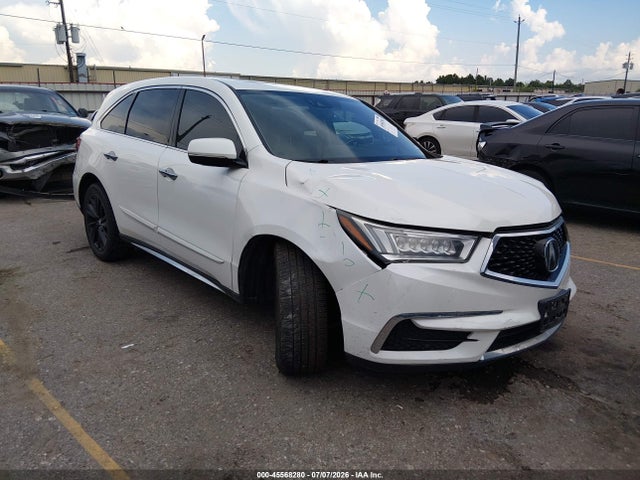 2017 Acura Mdx Technology Package მანქანა იყიდება აუქციონზე, vin: 5FRYD3H55HB002038, აუქციონის ნომერი: 45568280