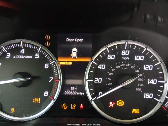 45568280 :رقم المزاد ، 5FRYD3H55HB002038 vin ، 2017 Acura Mdx Technology Package مزاد بيع