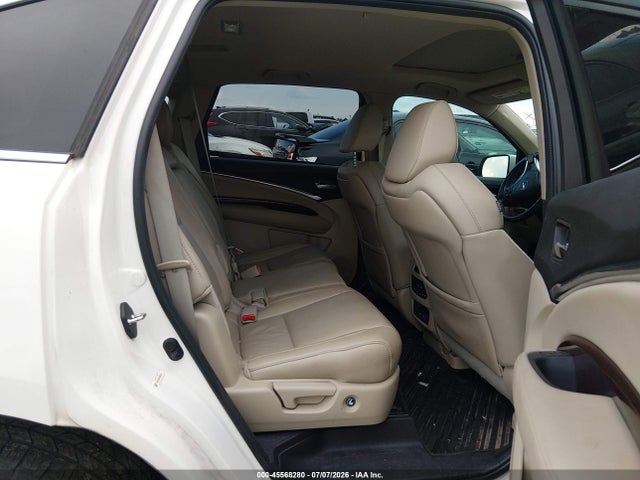 45568280 :رقم المزاد ، 5FRYD3H55HB002038 vin ، 2017 Acura Mdx Technology Package مزاد بيع