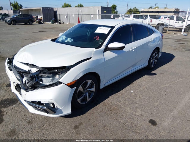 Honda Civic Lx 2019 2HGFC2F64KH586758 Image 2