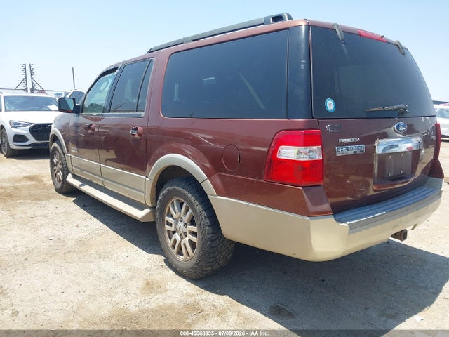 2008 Ford Expedition El Eddie Bauer მანქანა იყიდება აუქციონზე, vin: 1FMFK17578LA56731, აუქციონის ნომერი: 45568335