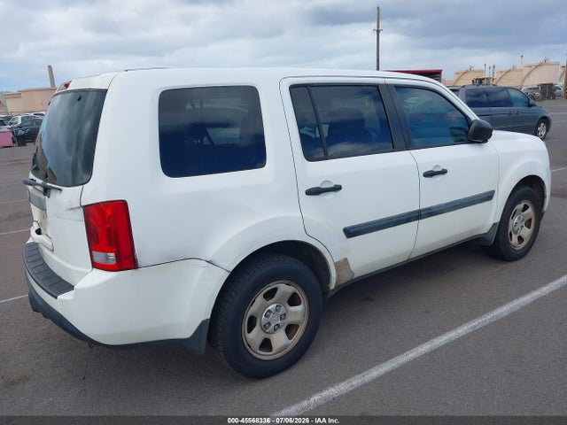 2013 Honda Pilot Lx მანქანა იყიდება აუქციონზე, vin: 5FNYF3H25DB040686, აუქციონის ნომერი: 45568336