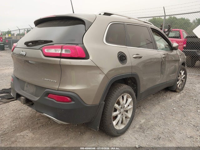 Продажа на аукционе авто 2017 Jeep Cherokee Limited, vin: 1C4PJMDSXHW625741, номер лота: 45568346
