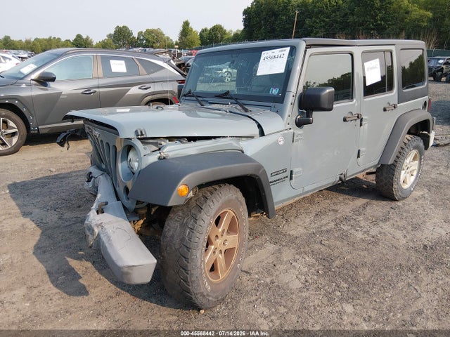 Aukcja sprzedaży 2015 Jeep Wrangler Unlimited Sport, vin: 1C4BJWDG0FL536468, numer aukcji: 45568442