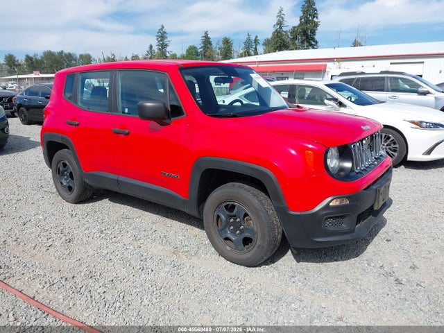 Jeep Renegade Sport 2017 ZACCJBAB1HPF38699 головне зображення