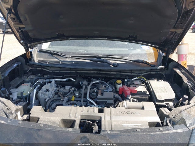 2025 Nissan Kicks Sr Fwd მანქანა იყიდება აუქციონზე, vin: 3N8AP6DA4SL439590, აუქციონის ნომერი: 45568670