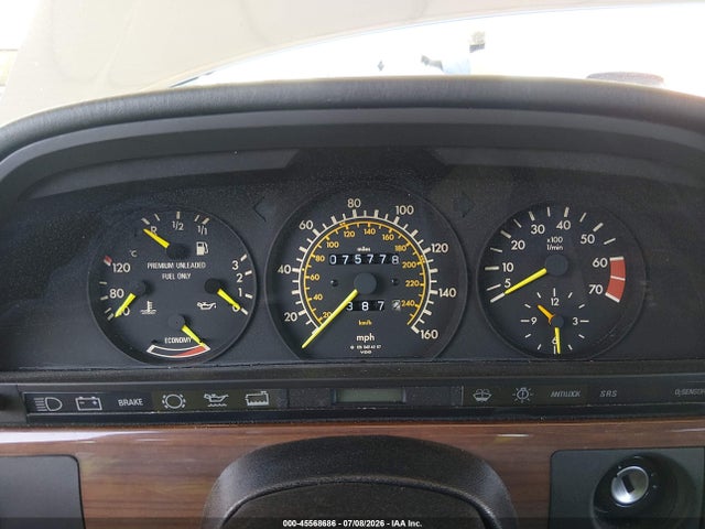 Продажа на аукционе авто 1987 Mercedes-benz 420 Sel, vin: WDBCA35D8HA316807, номер лота: 45568686