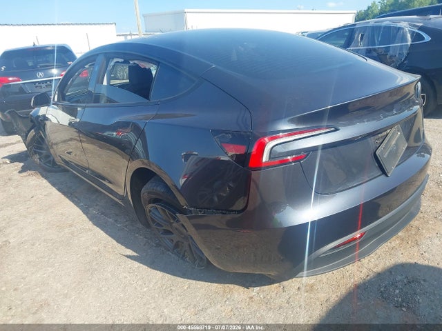 2025 Tesla Model 3 Long Range Rear-wheel Drive/standard Rear-wheel Drive მანქანა იყიდება აუქციონზე, vin: 5YJ3E1EA9SF006387, აუქციონის ნომერი: 45568719