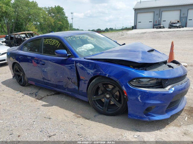 2018 Dodge Charger R/t Scat Pack Rwd მანქანა იყიდება აუქციონზე, vin: 2C3CDXGJ1JH173097, აუქციონის ნომერი: 45568731