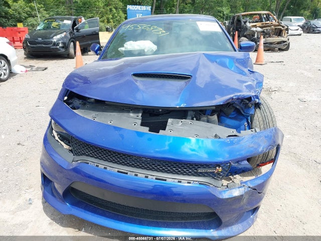 2018 Dodge Charger R/t Scat Pack Rwd მანქანა იყიდება აუქციონზე, vin: 2C3CDXGJ1JH173097, აუქციონის ნომერი: 45568731