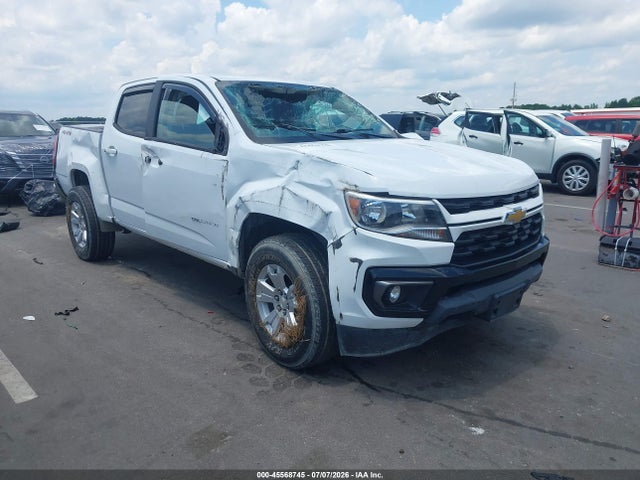 2021 Chevrolet Colorado 4wd  Short Box Lt მანქანა იყიდება აუქციონზე, vin: 1GCGTCEN9M1187606, აუქციონის ნომერი: 45568745