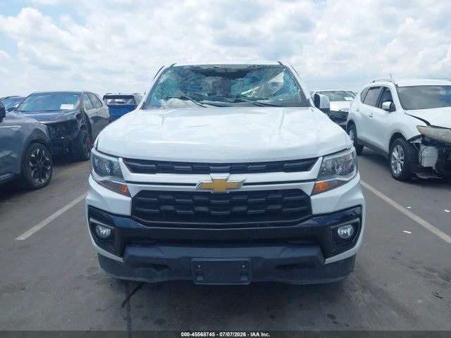 45568745 :رقم المزاد ، 1GCGTCEN9M1187606 vin ، 2021 Chevrolet Colorado 4wd  Short Box Lt مزاد بيع