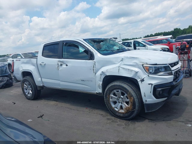 45568745 :رقم المزاد ، 1GCGTCEN9M1187606 vin ، 2021 Chevrolet Colorado 4wd  Short Box Lt مزاد بيع