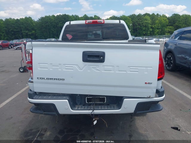 45568745 :رقم المزاد ، 1GCGTCEN9M1187606 vin ، 2021 Chevrolet Colorado 4wd  Short Box Lt مزاد بيع