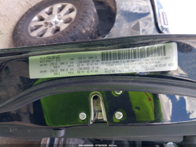 45568830 :رقم المزاد ، 3C6UR5DL7KG679585 vin ، 2019 Ram 2500 Lone Star  4x4 6'4 Box مزاد بيع