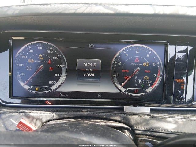 2016 Mercedes-benz Amg S 63 4matic მანქანა იყიდება აუქციონზე, vin: WDDUG7JB8GA230384, აუქციონის ნომერი: 45568901