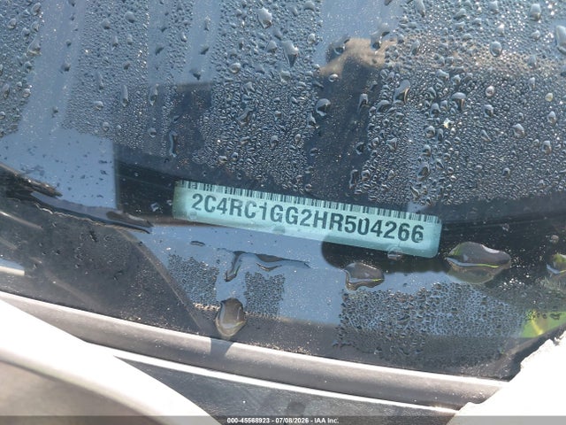 45568923 :رقم المزاد ، 2C4RC1GG2HR504266 vin ، 2017 Chrysler Pacifica Limited مزاد بيع