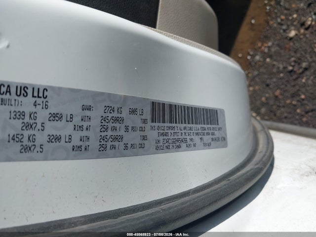 45568923 :رقم المزاد ، 2C4RC1GG2HR504266 vin ، 2017 Chrysler Pacifica Limited مزاد بيع