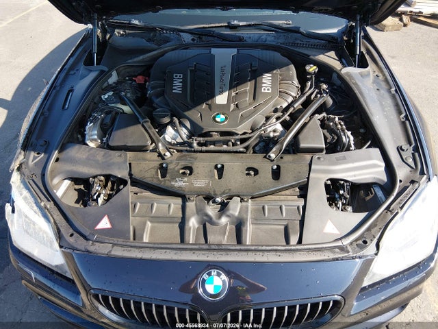 45568934 :رقم المزاد ، WBA6B2C59FGB99122 vin ، 2015 Bmw 650i Gran Coupe مزاد بيع