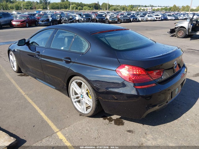 45568934 :رقم المزاد ، WBA6B2C59FGB99122 vin ، 2015 Bmw 650i Gran Coupe مزاد بيع