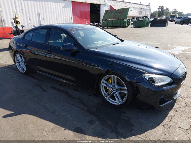 45568934 :رقم المزاد ، WBA6B2C59FGB99122 vin ، 2015 Bmw 650i Gran Coupe مزاد بيع