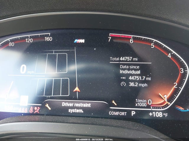 45569010 :رقم المزاد ، 5UX33DT0XP9S06342 vin ، 2023 Bmw X4 Xdrive30i مزاد بيع