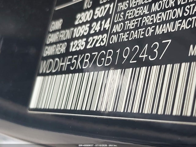 Mercedes-Benz E 350 2016 WDDHF5KB7GB192437 Image 9