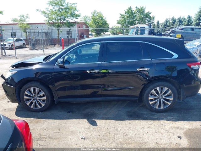 45569138 :رقم المزاد ، 5FRYD4H49FB022013 vin ، 2015 Acura Mdx Technology Package مزاد بيع