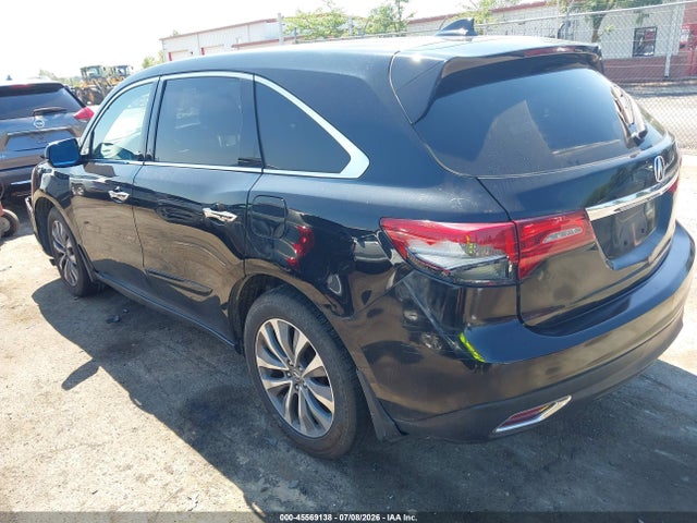 45569138 :رقم المزاد ، 5FRYD4H49FB022013 vin ، 2015 Acura Mdx Technology Package مزاد بيع