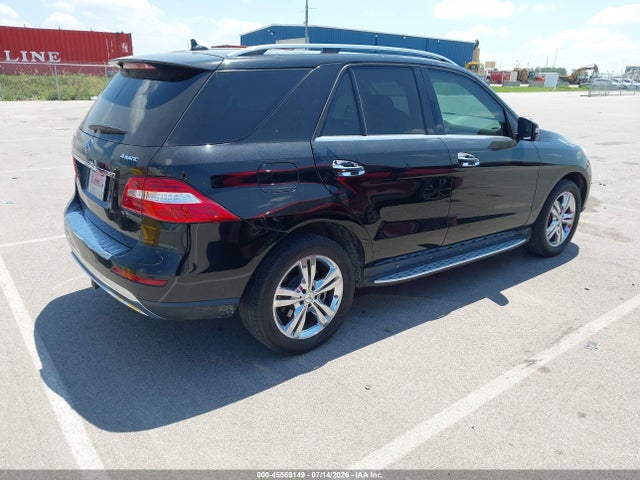 Aukcja sprzedaży 2013 Mercedes-benz Ml 350 4matic, vin: 4JGDA5HB7DA222595, numer aukcji: 45569149