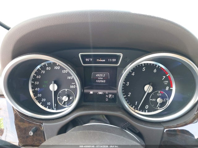 Aukcja sprzedaży 2013 Mercedes-benz Ml 350 4matic, vin: 4JGDA5HB7DA222595, numer aukcji: 45569149
