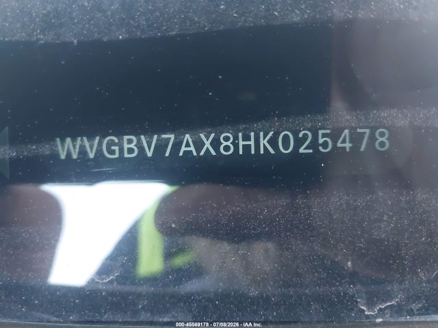 WVGBV7AX8HK025478 Volkswagen Tiguan 2.0t/2.0t S