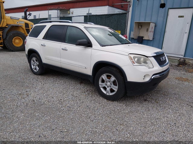 Продажа на аукционе авто 2009 Gmc Acadia Sle1, vin: 1GKER13D79J178354, номер лота: 45569184