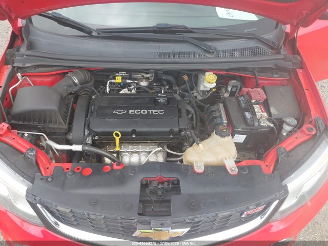 Aukcja sprzedaży 2017 Chevrolet Sonic Lt Auto, vin: 1G1JD6SH9H4158347, numer aukcji: 45569275