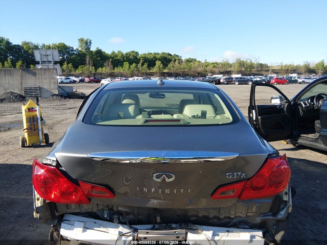 2013 Infiniti G37x მანქანა იყიდება აუქციონზე, vin: JN1CV6AR9DM757589, აუქციონის ნომერი: 45569338